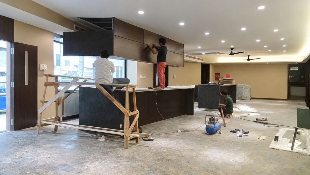 Công trình thực tế – Tủ, bàn & vách