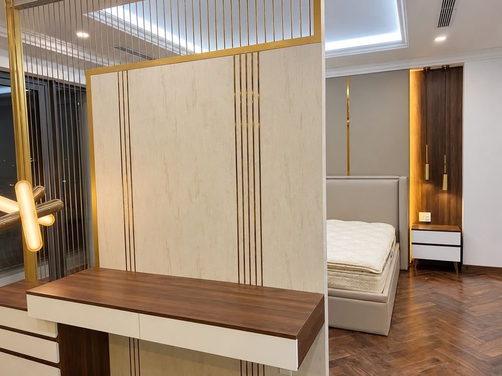 Công trình thực tế – Tủ, bàn & vách